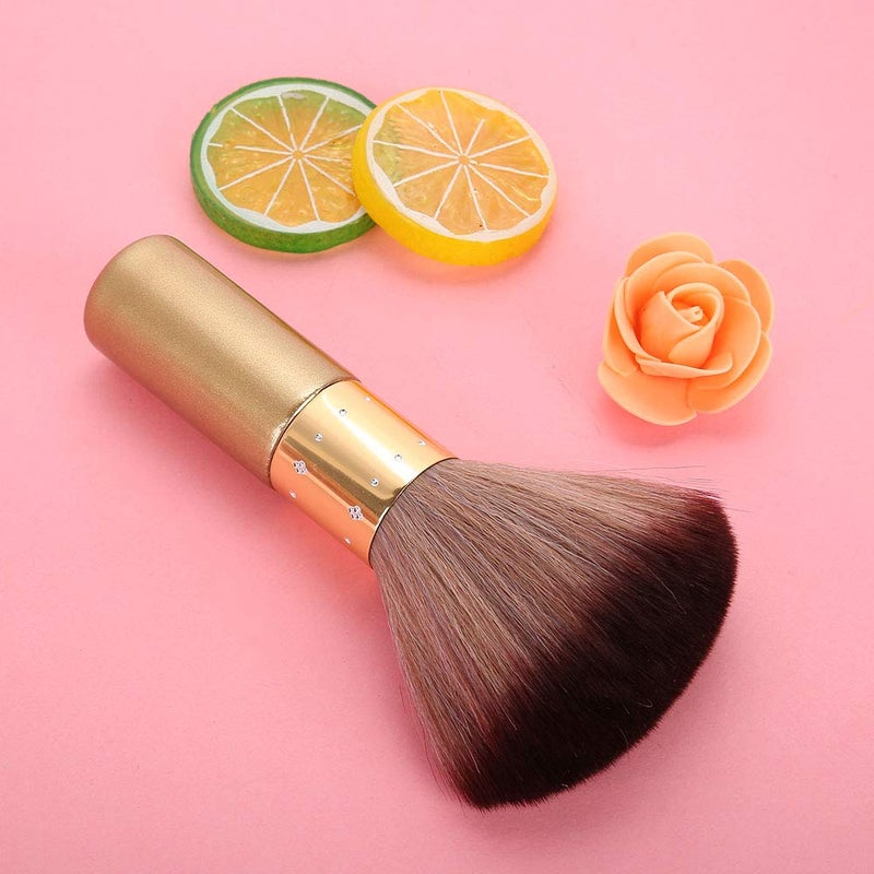 woobles Shaving Powder, Soft Hair Brush, Professional Hairdressing Neck Duster Clean Haircut Salon Barber Tool - Image 3